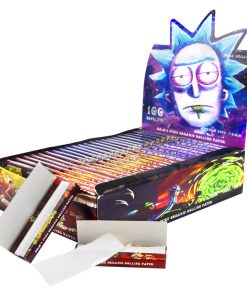 Rick and Morty Pure Organic Rolling Papers 1 1/4 Size 100 Booklets