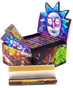 Rick and Morty Rolling Papers Kingsize 110mm with Rolling Tips